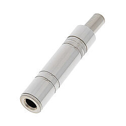 6.3mm Stereo Metal Jak - Dişi - 1