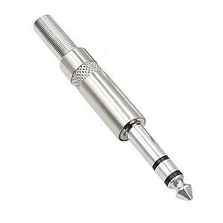 6.3mm Stereo Metal Jak - Erkek - 1