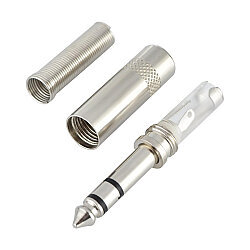 6.3mm Stereo Metal Jak - Erkek - 2