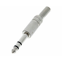 6.3mm Stereo Metal Jak - Erkek - 2