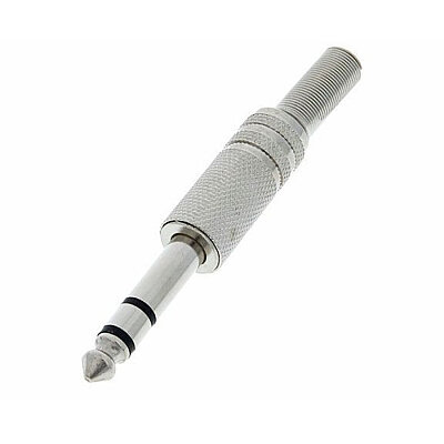 6.3mm Stereo Metal Jak - Erkek - 2