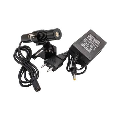 650nm 200mW Kırmızı Çizgi Lazer Adaptör ve Tutucu Dahil - 1