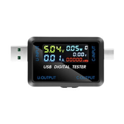 6527-Q Multifunction USB Digital Tester - Voltage and Current Meter