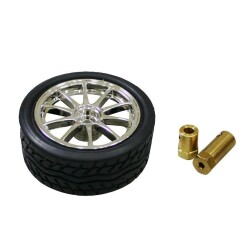 65x27 Wheel White