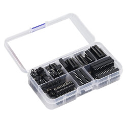 66-Piece DIP Integrated Circuit Socket Set