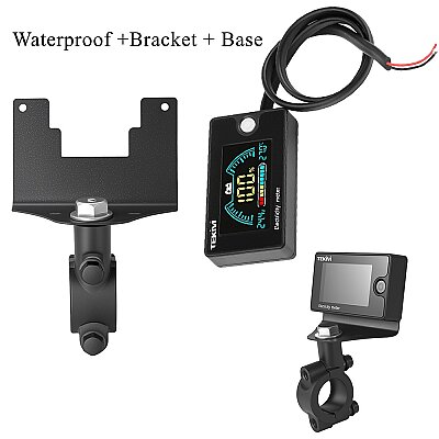 6839D DC 7-100V Waterproof Lithium/Lead-Acid Battery Capacity Indicator (Color Display) - Includes Mounting Bracket - 2