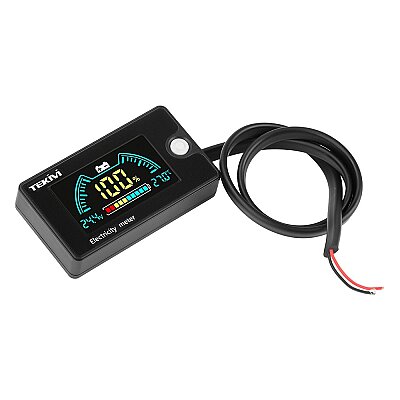 6839D DC 7-100V Waterproof Lithium/Lead-Acid Battery Capacity Indicator (Color Display) - Includes Mounting Bracket - 3