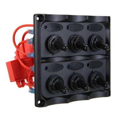 6'lı ON-OFF Toggle Switch Panel - 1