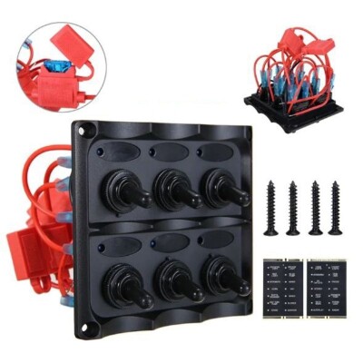 6'lı ON-OFF Toggle Switch Panel - 3