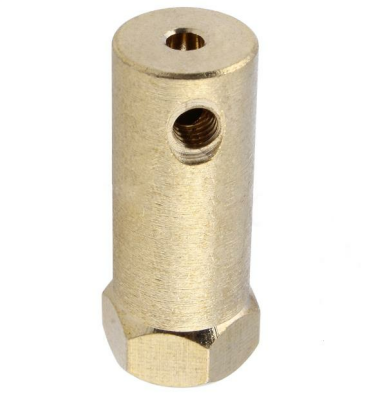 6mm Motor Şaftı ile Uyumlu Hex Tekerlek Kaplini - 2