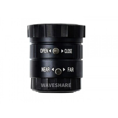 6mm Wide-Angle Lens - Compatible with Raspberry Pi High-Resolution Camera - 1