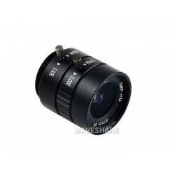 6mm Wide-Angle Lens - Compatible with Raspberry Pi High-Resolution Camera - 2