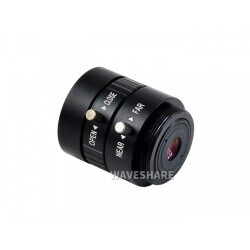 6mm Wide-Angle Lens - Compatible with Raspberry Pi High-Resolution Camera - 3