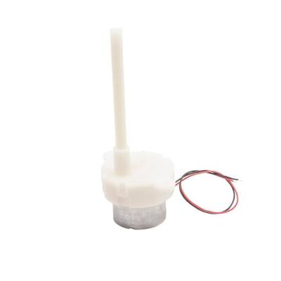 6V 10RPM  Uzun milli Plastik Dişli Redüktörlü Motor - 1