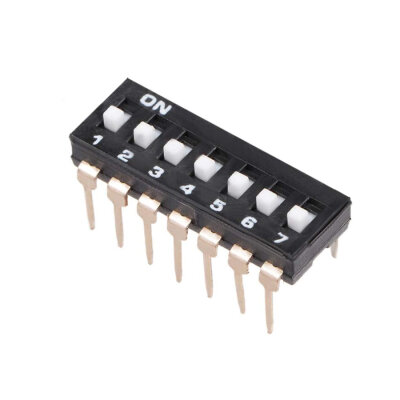 7-Pin Entegre Tip Dip Switch - 1