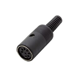 7 Pin Female DIN Connector