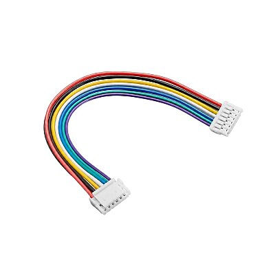 7-Pin JST GH 1.25mm Female-to-Female Converter Cable - 15cm - 1
