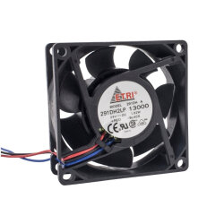 70x70x25mm 24V 0.08A Fan 3 Kablolu