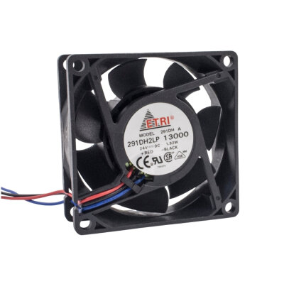 70x70x25mm 24V 0.08A Fan 3 Kablolu - 1