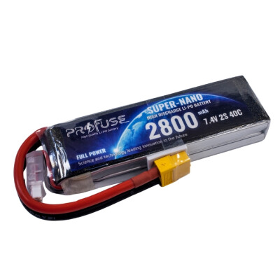 7,4V 2S 2800mAh 40C Lipo Batarya - 1