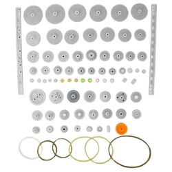 75 Piece Plastic Gear Set
