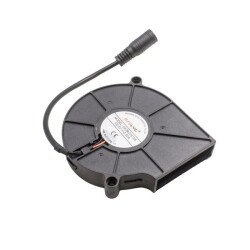 75X75X15mm 5V 0.3A Salyangoz Fan - 5.5x2.5mm Adaptör Girişli - 1