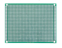 7x9cm Epoxy Double Sided Perforated Plaque