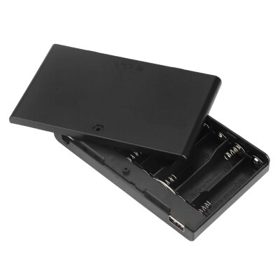8-Pack AA Battery Holder - USB Output - 1
