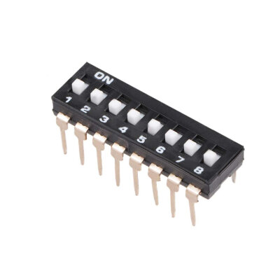 8-Pin Entegre Tip Dip Switch - 1