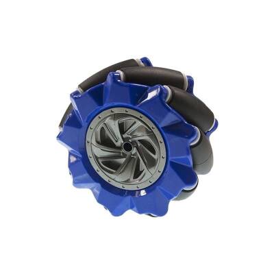 80mm Mavi Omni Mecanum Tekerlek - Sağ - 1