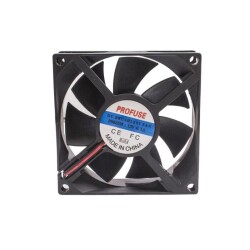 80x80x25mm 12V 0.10A Fan 2 Wire