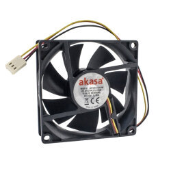 80x80x25mm 12V 0.18A Fan 3 Kablolu
