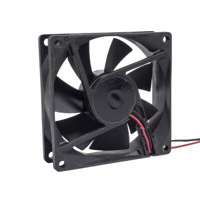 80x80x25mm 12V 0.20A Fan 2 Wire - 1