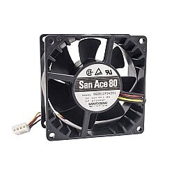 80x80x38mm 12V 1.8A Fan 3 Wires - 9G0812P1K091