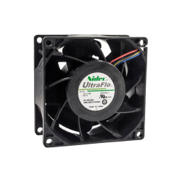 80x80x38mm 12V 3.4A Fan with 4 Cables - V80E12BS1F5-07Z045