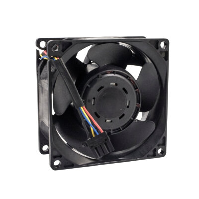 80x80x38mm 12V 3.4A Fan with 4 Cables - V80E12BS1F5-07Z045 - 2