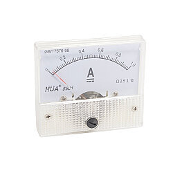 85C1 DC 0-1A Analog Panel Tip Ampermetre - 1