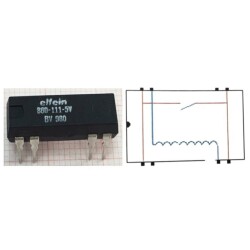 880-111 5V Reed Relay Single Contact N/O 5VDC 0.5A - 2