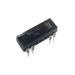 880-140-24V Reed Relay Single Contact C/O 24VDC 0.25A