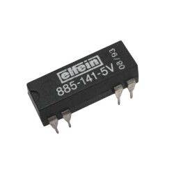 885-141-5V Reed Relay Single Contact C/O 5VDC 0.25A