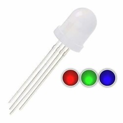 8mm RGB LED 4 Pin Common Anode