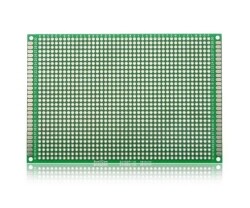 8x12cm Epoxy Double Sided Perforated Plaque