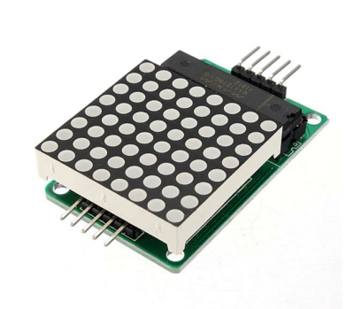 8X8 Dotmatrix Modülü - MAX7219 - 3