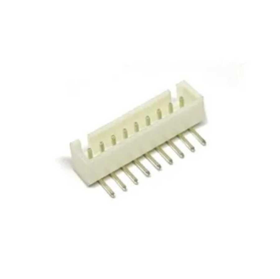 9 Pin JST-XH 2.54 Tunik Konnektör Erkek 90°