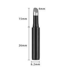 900M-T-4C Soldering Iron Tip - Black - 2