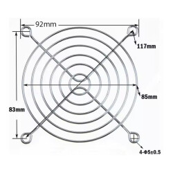 92x92mm Fan Koruma Teli - 2