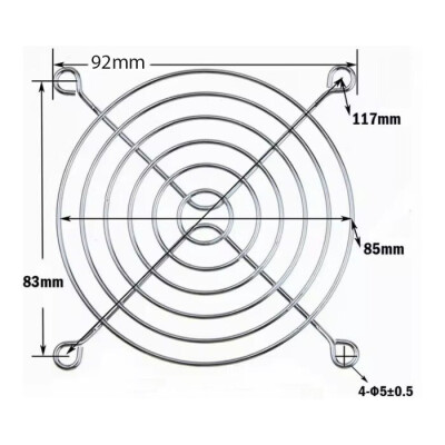92x92mm Fan Koruma Teli - 2