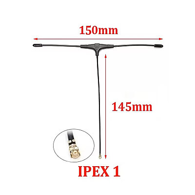 915MHz T-Tip FPV Drone Anteni - IPEX 1 Konnektörlü - 2