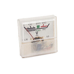 91L16 AC 0-300V Analog Voltmetre - 1