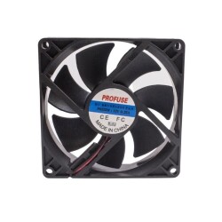 92x92x25mm 12V 0.25A Fan 2 Wire